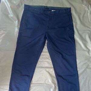 Zara mens dark blue pants